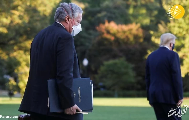 گزارش تصویری دعا برای بهبودی حال دونالد ترامپ